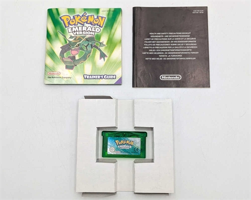 Pokemon Emerald - Komplet I Æske - Gameboy Advance Spil (B Grade) (Genbrug)